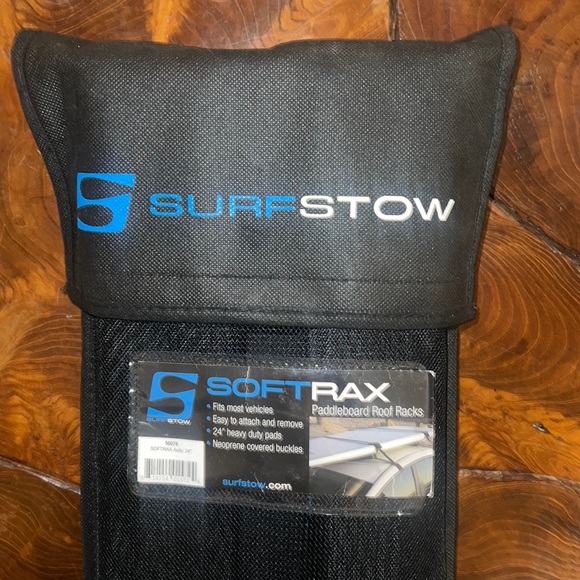 SurfStow SoftRax Removable Paddleboard Roof Racks. - Picture 7 of 8